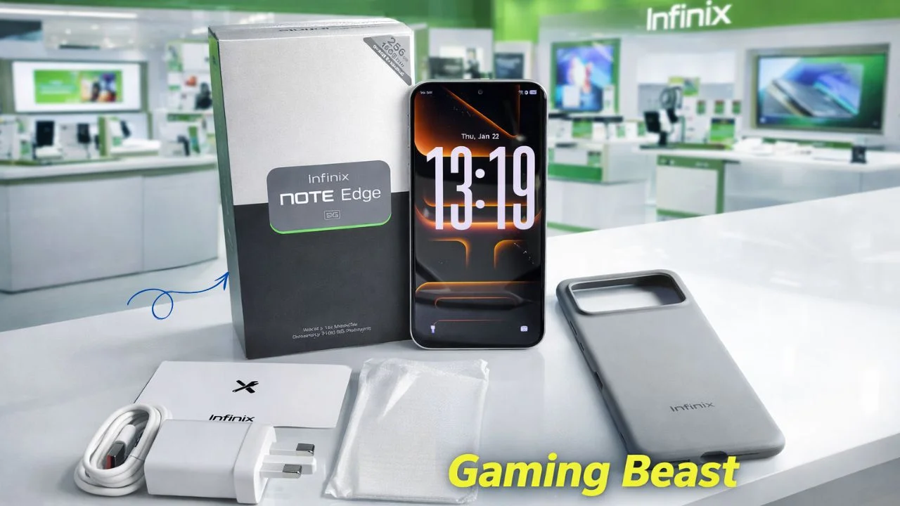 Infinix NOTE Edge 2026 Launch : 250MP Camera, Massive 8000mAh Battery & 90W Charging