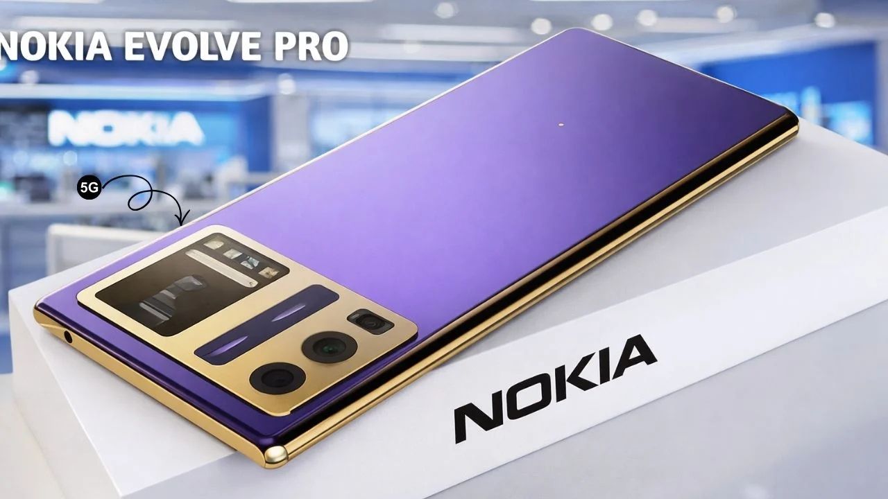 Nokia Evolve Pro 2026 Launched with 300MP Camera, 7500mAh Battery and 20GB RAM