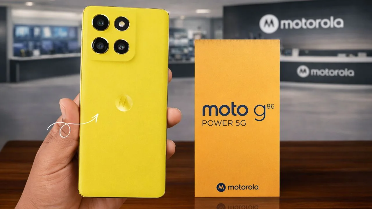 Shocking Moto G86 Power 2026 5G Leak Stuns: Massive 7720mAh Battery, 1.5K pOLED & Dimensity 7400